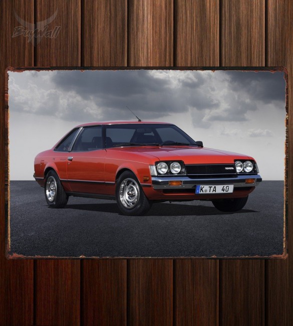 Металлическая табличка Toyota Celica Liftback 602 Металлическая табличка Toyota Celica Liftback 602